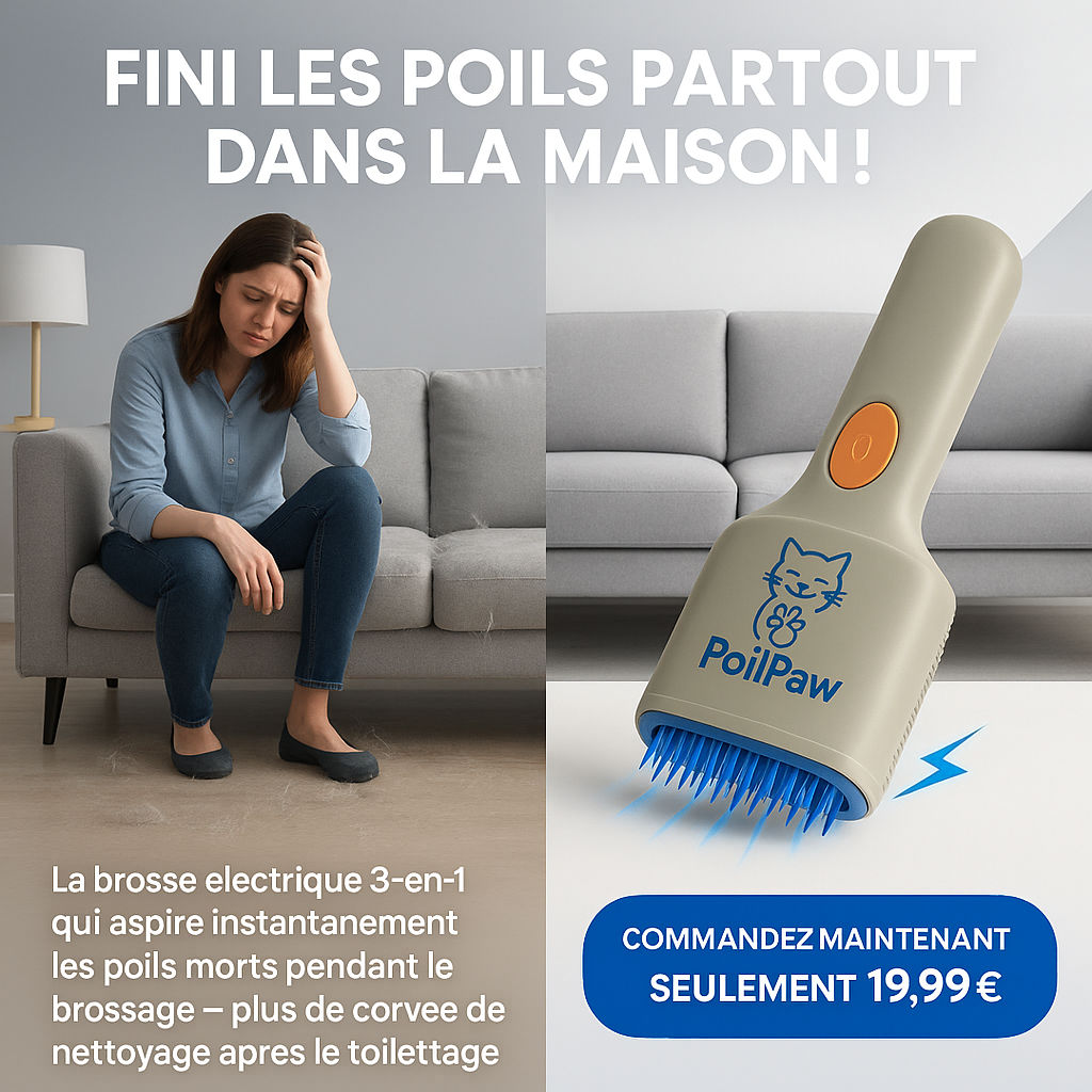 Brosse Électrique 3 en 1 pour Animaux™